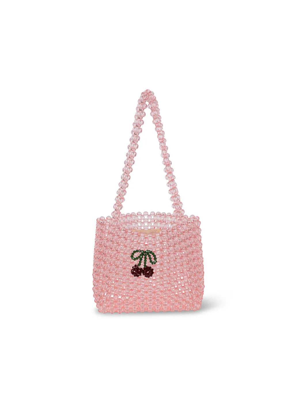 Perla Cherry Beaded Girls Bag