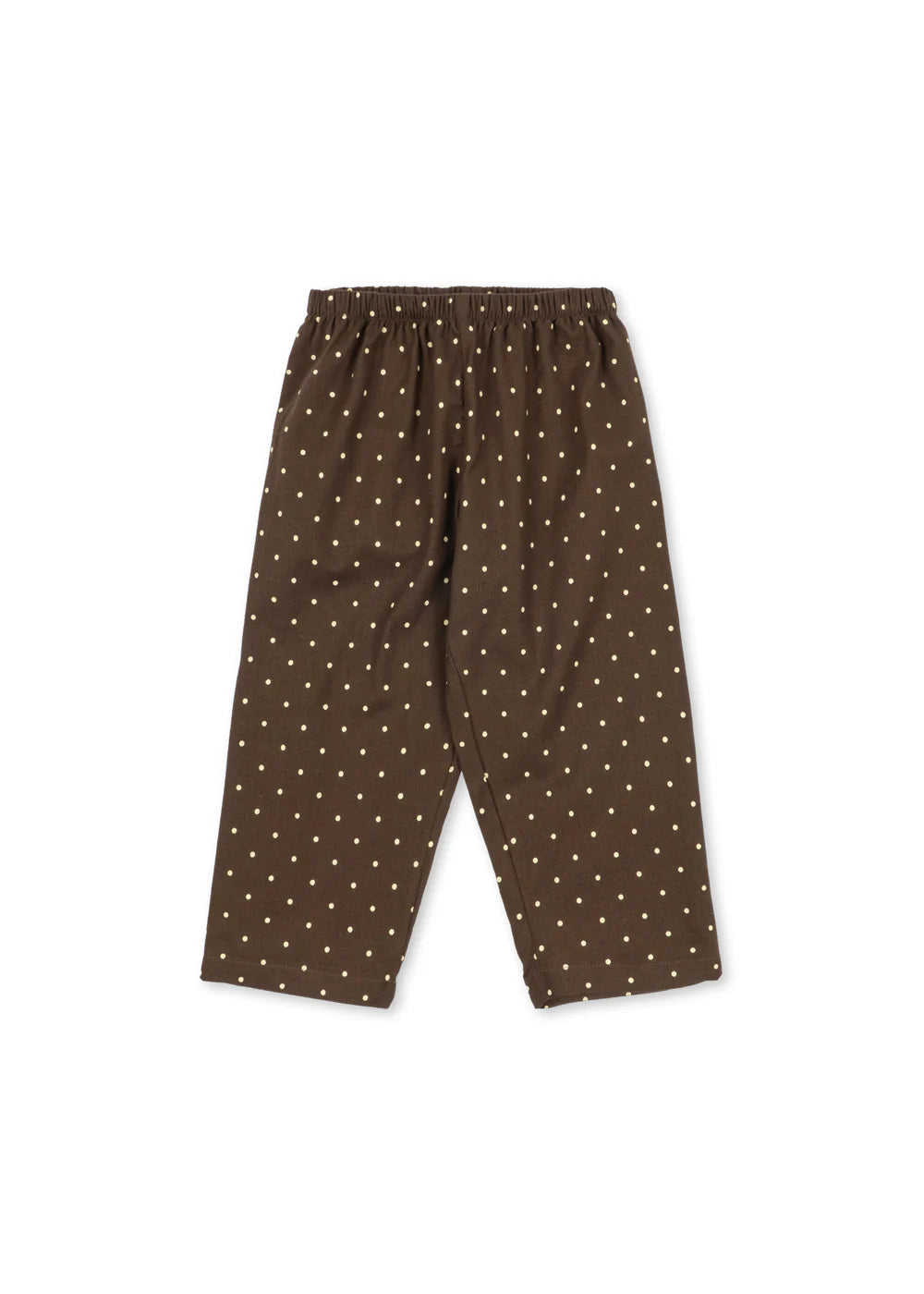 Konges Sløjd ALFE Pants Polka Dot Kids Organic Cotton Trousers Brown