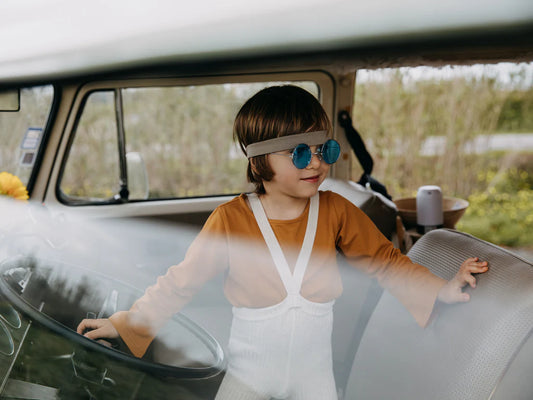 Hippy Footless Organic Cotton Cream Blend