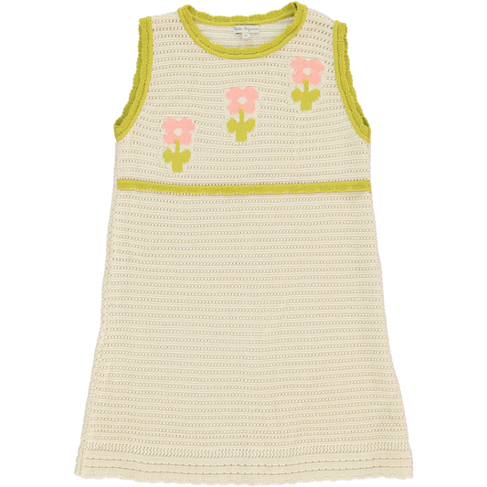 Twiggy Organic Cotton Dress Flowerbed