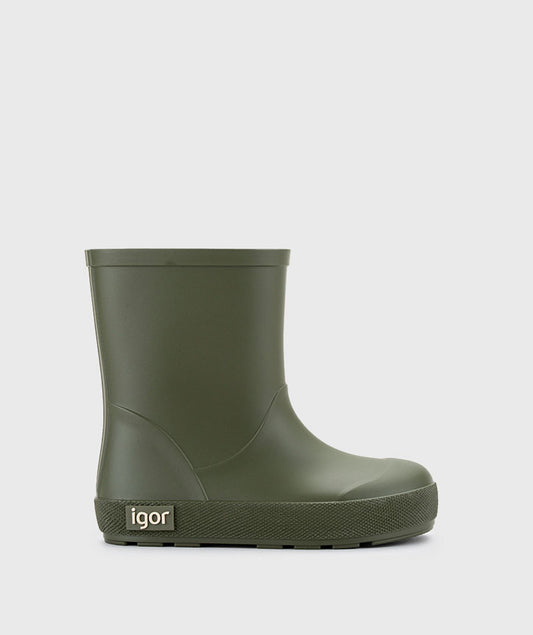 IGOR Yogi Kids Rain Boots – Khaki Green