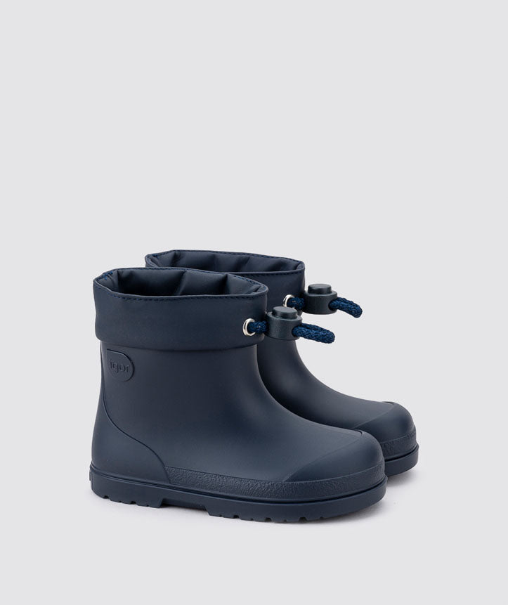 IGOR Mendi Kids Barefoot Rain Boots Navy-Marino