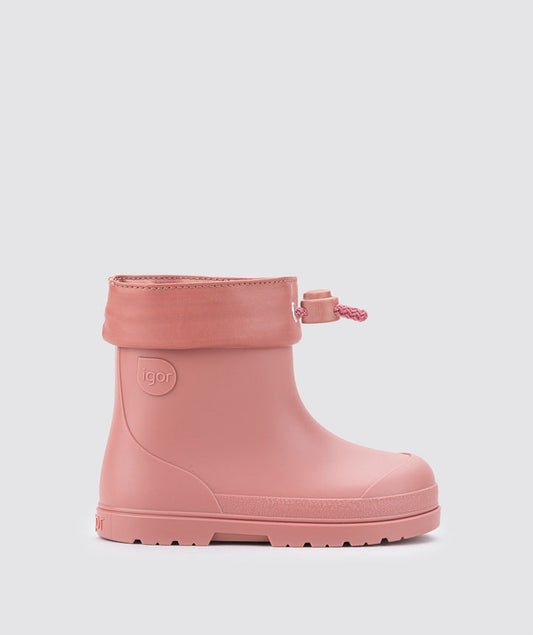 IGOR Mendi Kids Barefoot Rain Boots Pink-Rose