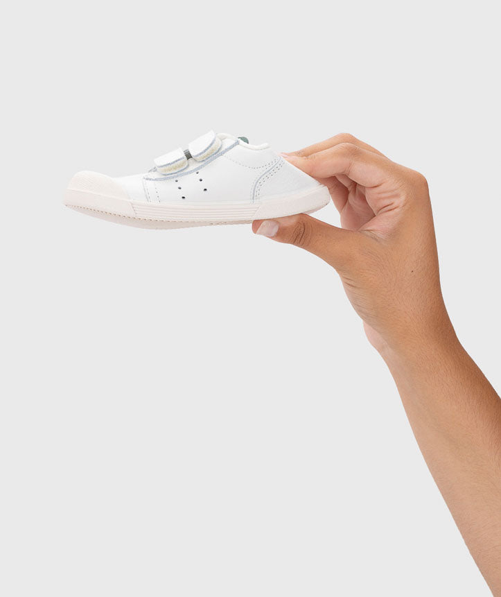 IGOR Tennis Musgo Kids Leather Sneakers White & Green
