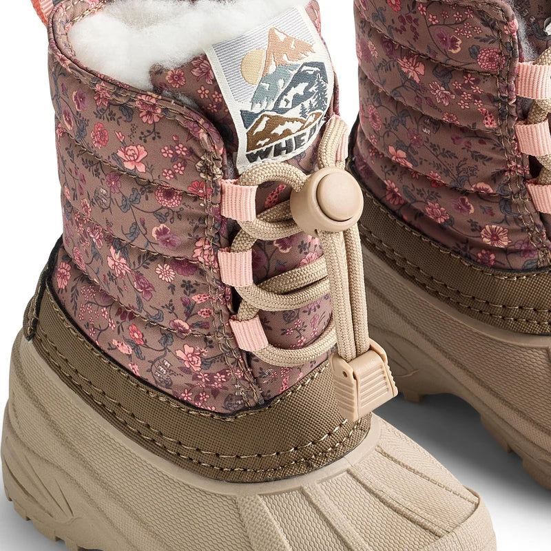 【Pre-order】Wheat Winterboot Aleex-portabella flowers