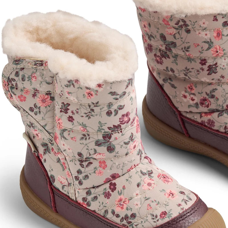 【Pre-order】WHEAT Winterboot Delaney 2.0 Tex – Grey Moon Flowers