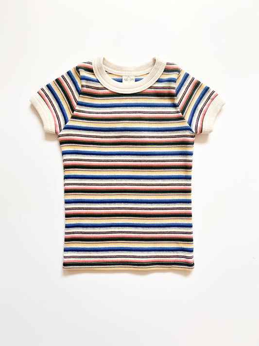 Multiple Stripe Short Sleeve T Shirt