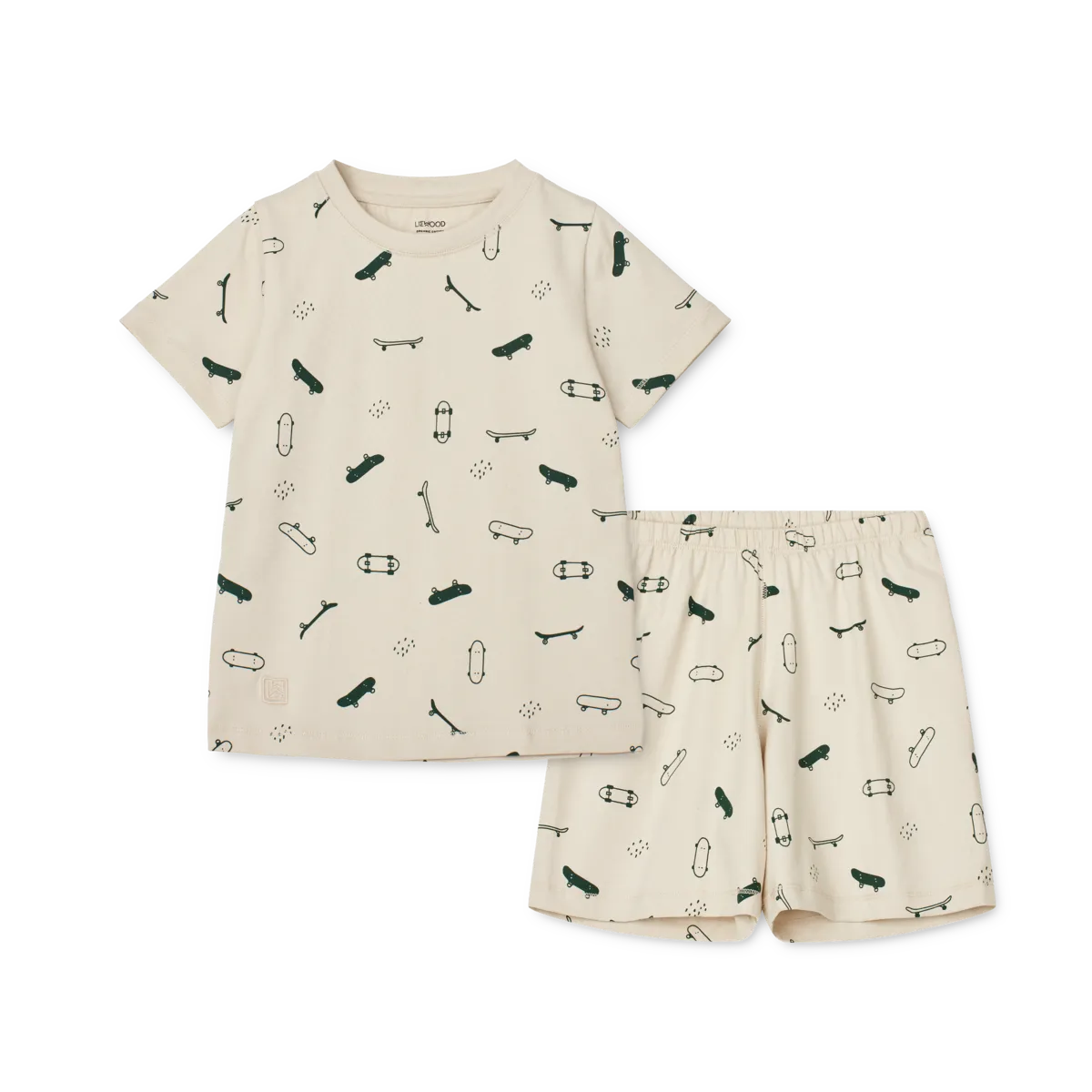 ILFORD Printed Organic Cotton Pyjamas Set