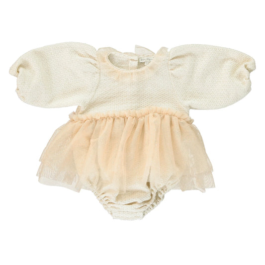 Josephine Baby Romper Golden Haze