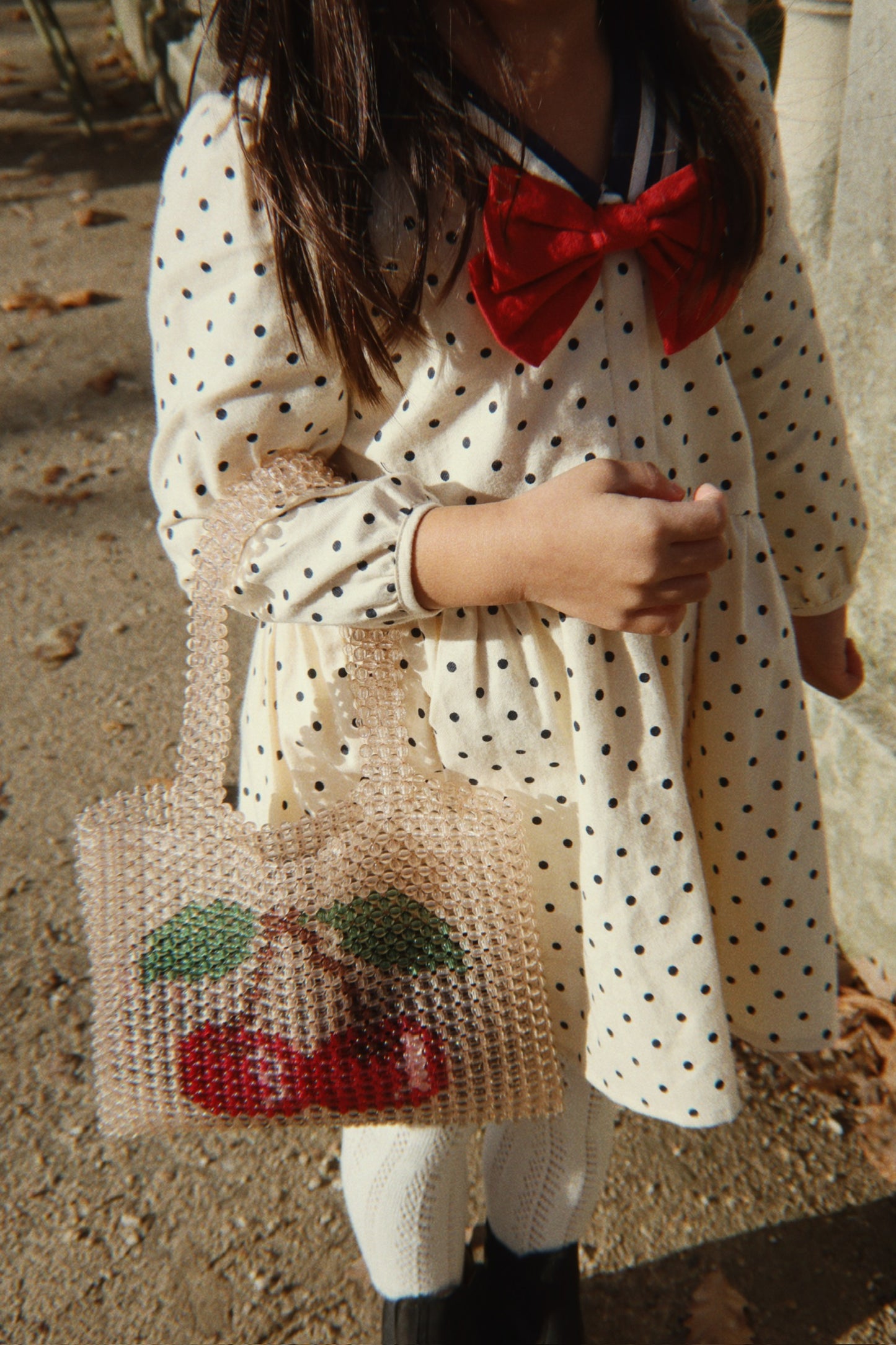 Konges Sløjd Cherry Perla Beaded Handbag