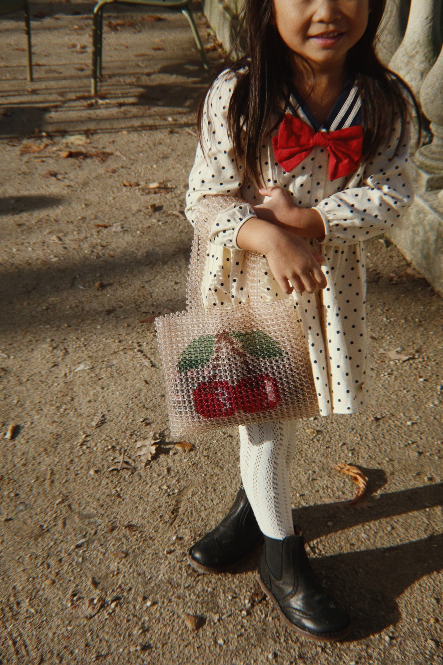 Konges Sløjd Cherry Perla Beaded Handbag