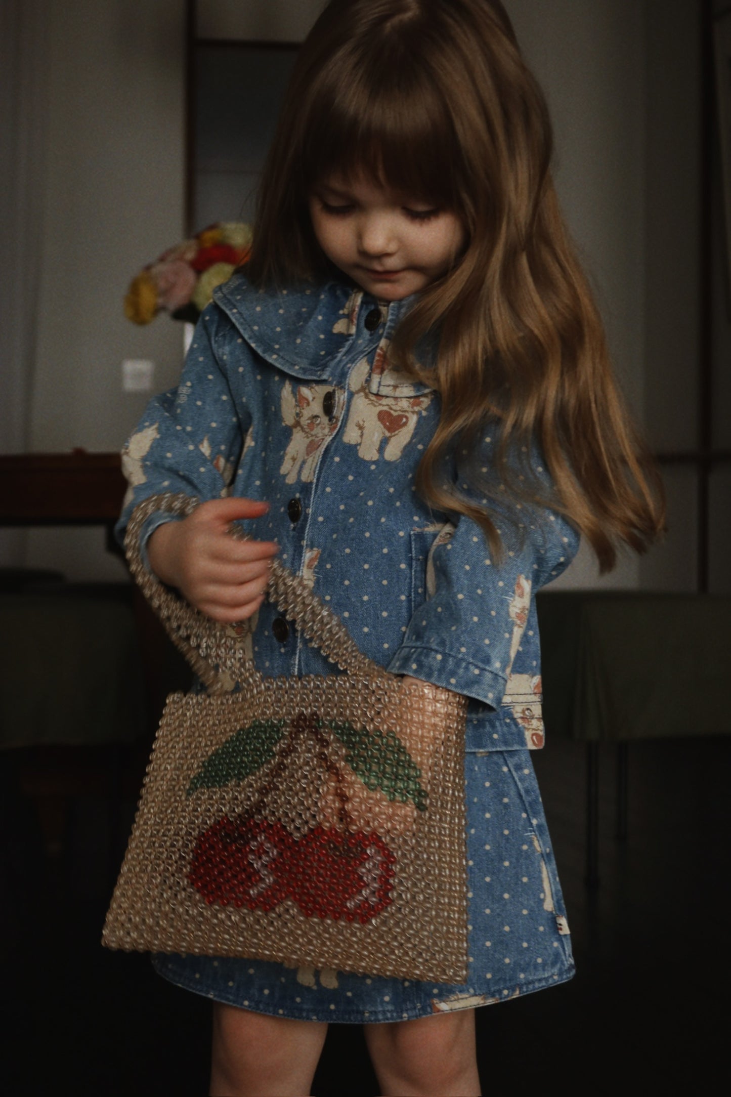 Konges Sløjd Cherry Perla Beaded Handbag