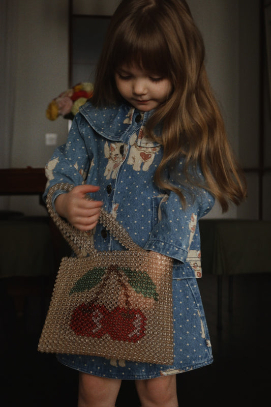 Konges Sløjd Cherry Perla Beaded Handbag