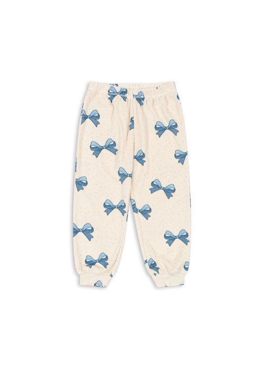 ITTY Organic Cotton Sweatpants Bow Printed