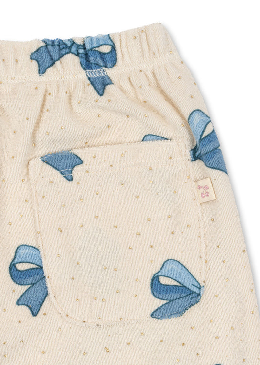 ITTY Organic Cotton Sweatpants Bow Printed