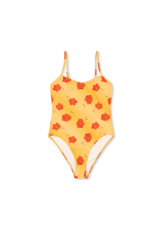 Konges Slojd ABRIA Women Mommy Floral Swimsuit One-Piece Yellow