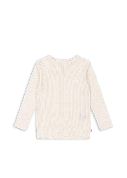 MINNIE Organic Cotton Blouse White