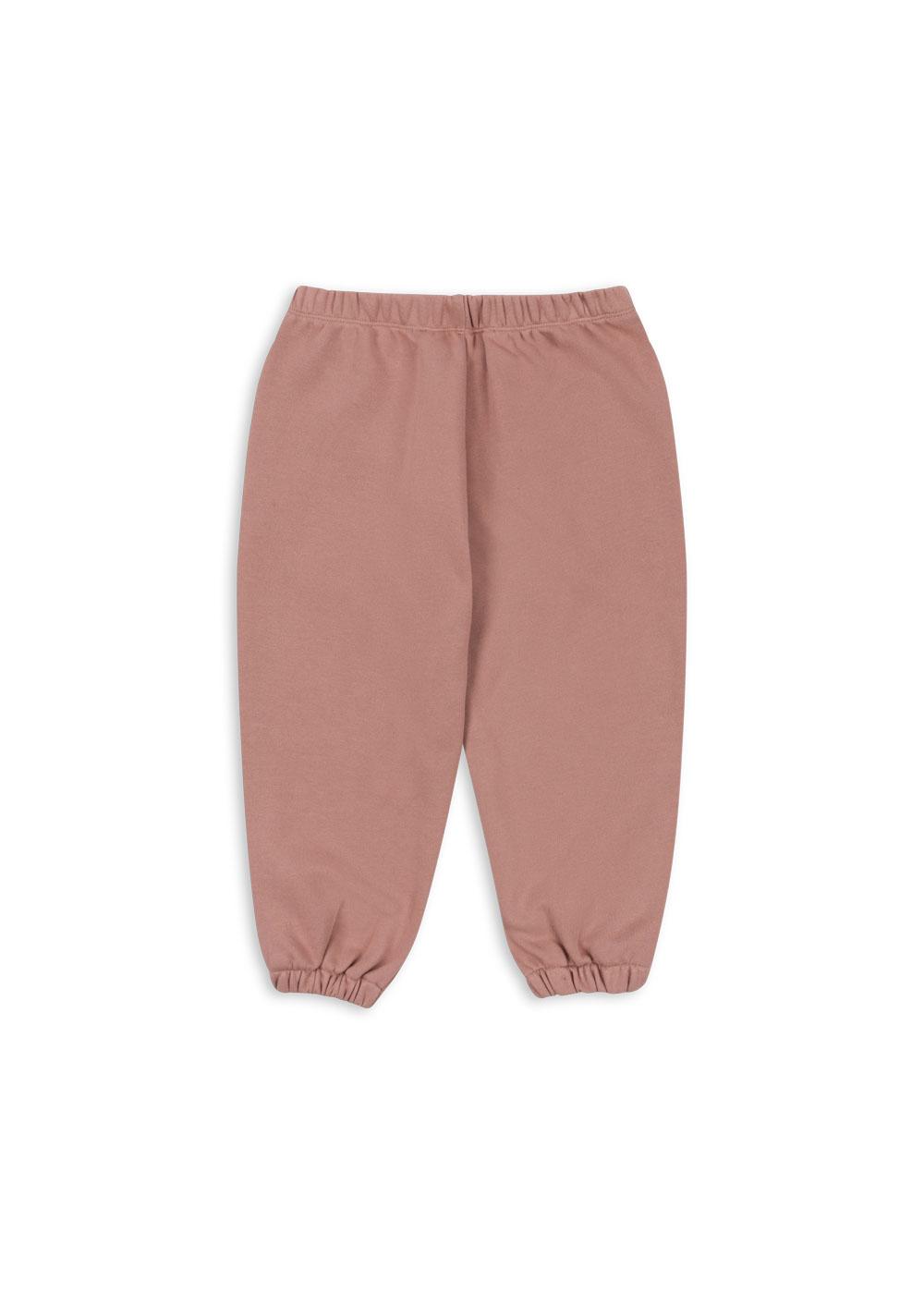 LOU Organic Cotton Sweat Pants Mahogany Rose