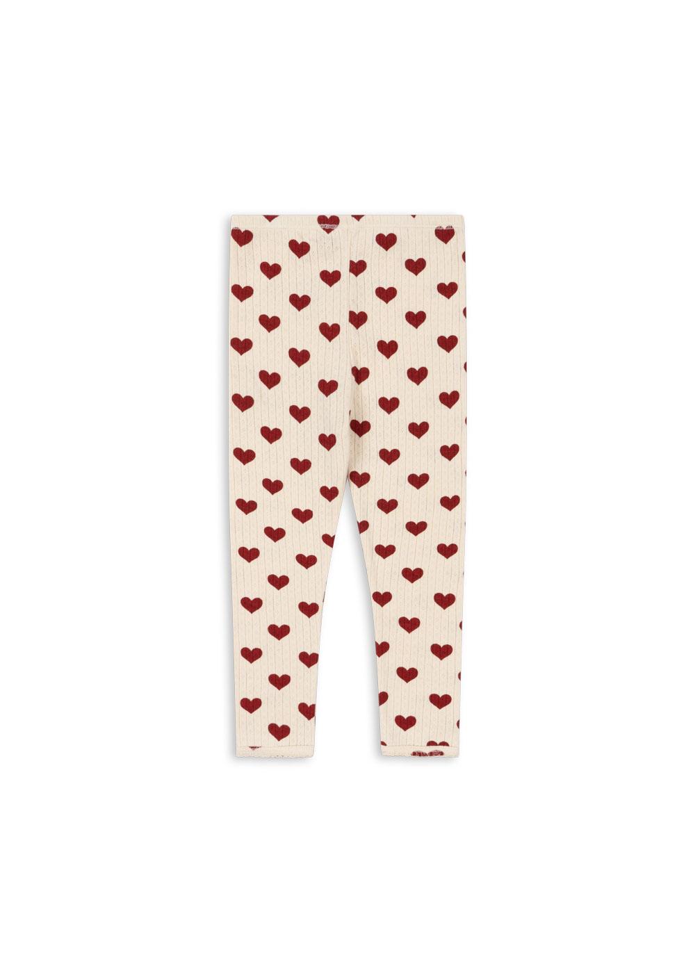 MINNIE Organic Cotton Pants Hearts