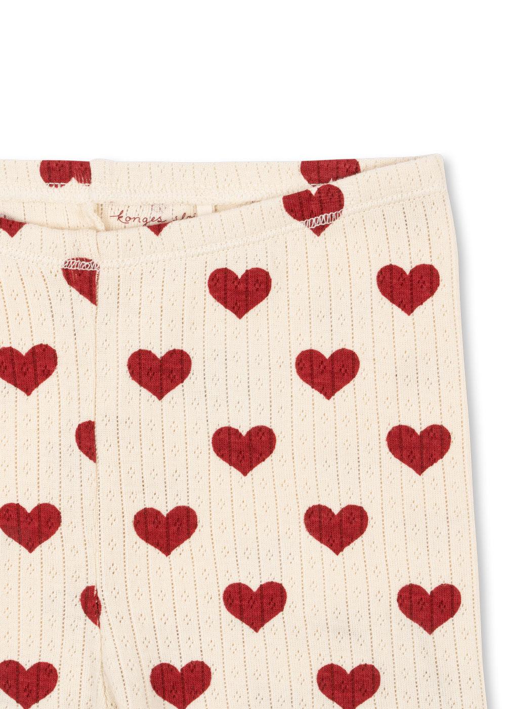 MINNIE Organic Cotton Pants Hearts