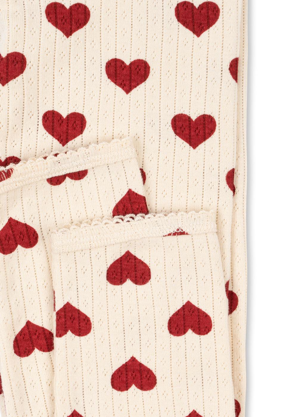 MINNIE Organic Cotton Pants Hearts