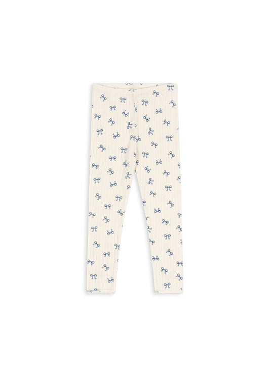 Minnie Organic Cotton Pants Bow Blue