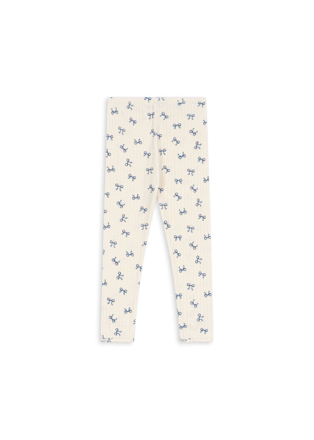 Minnie Organic Cotton Pants Bow Blue