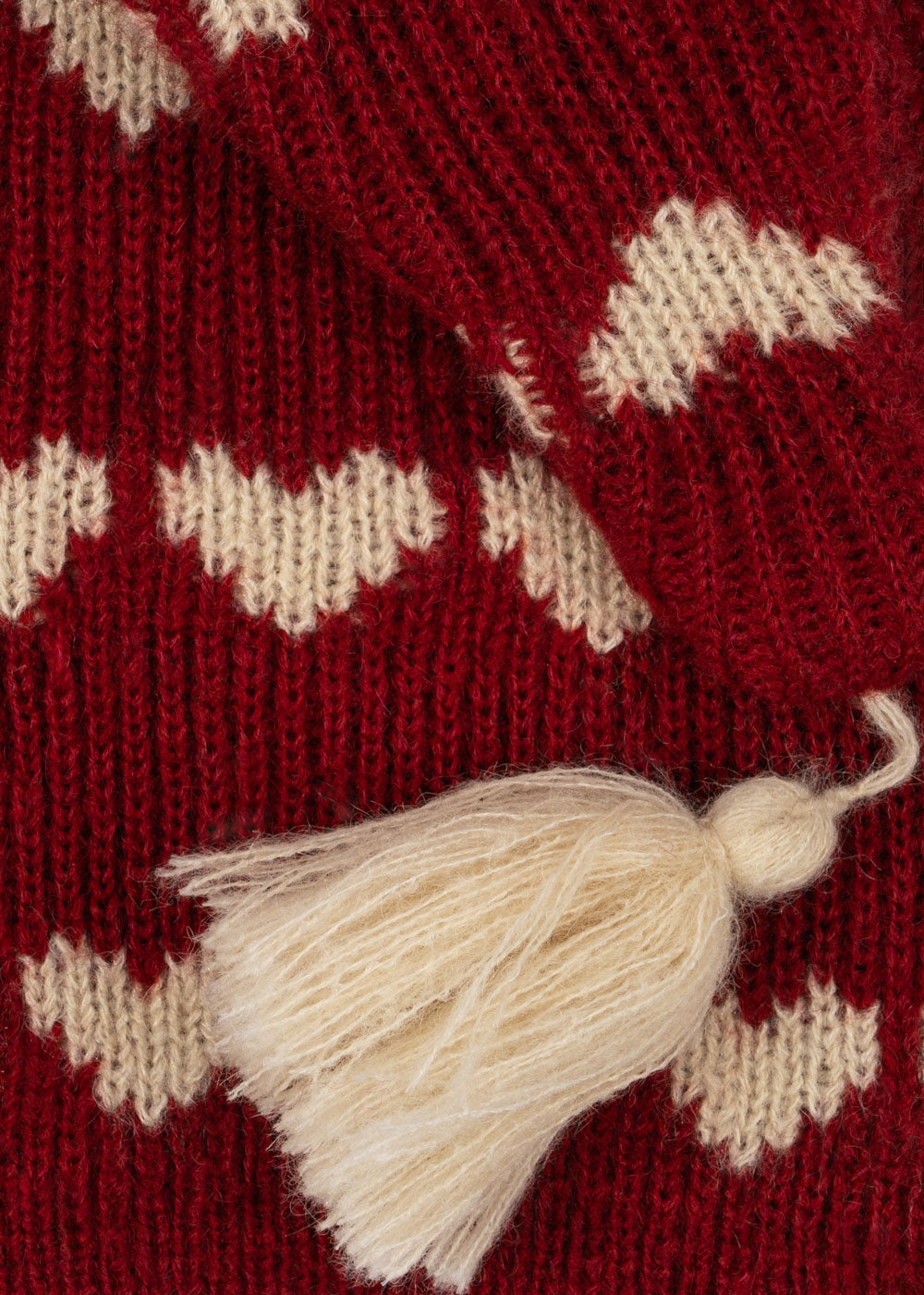 LAULA Christmas Wool Hat Hearts