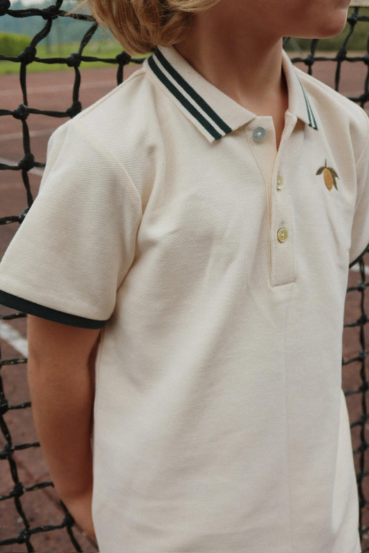 FLORIAN ORGANIC COTTON SHORT GOTS WHITE
