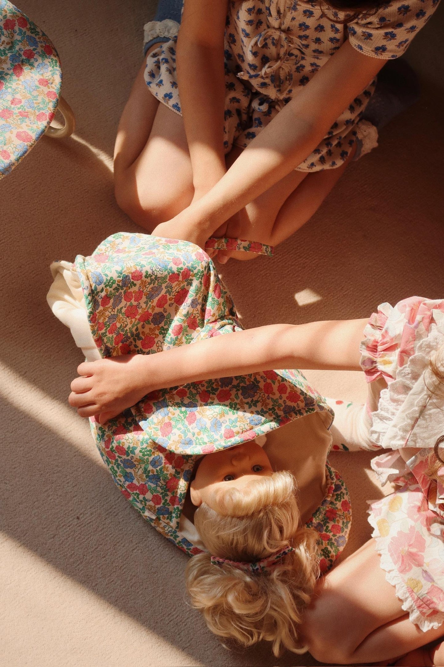 Sally Doll Blonde Hair Heart Pajamas