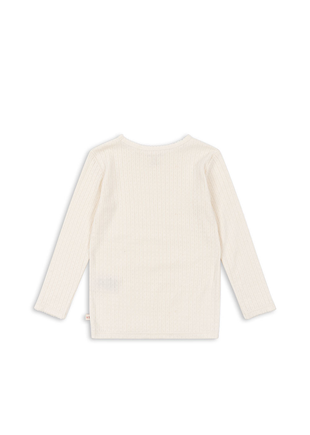 MINNIE Organic Cotton Long Sleeves Blouse Antique White