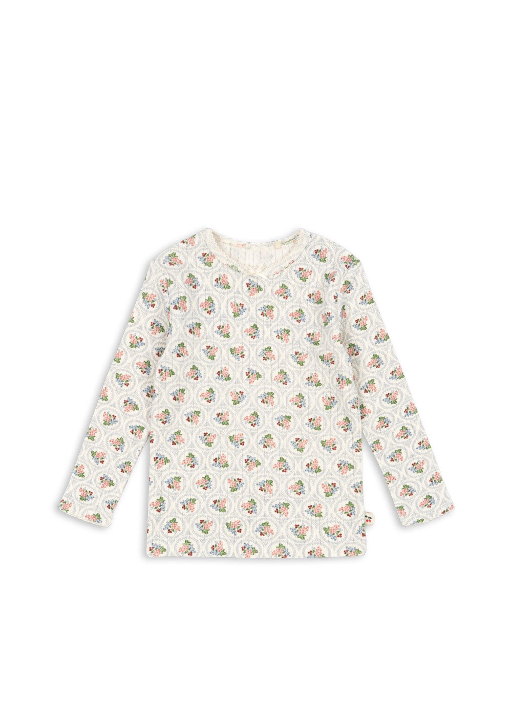 MINNIE Organic Cotton Blouse Verona Blues