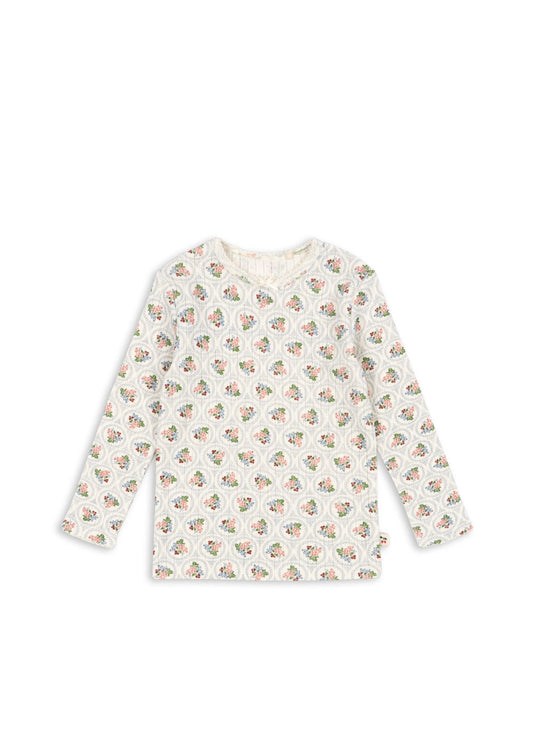 MINNIE Organic Cotton Blouse Verona Blues