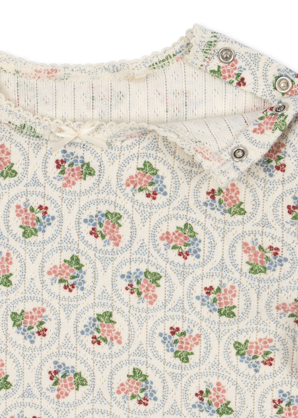 MINNIE Organic Cotton Blouse Verona Blues