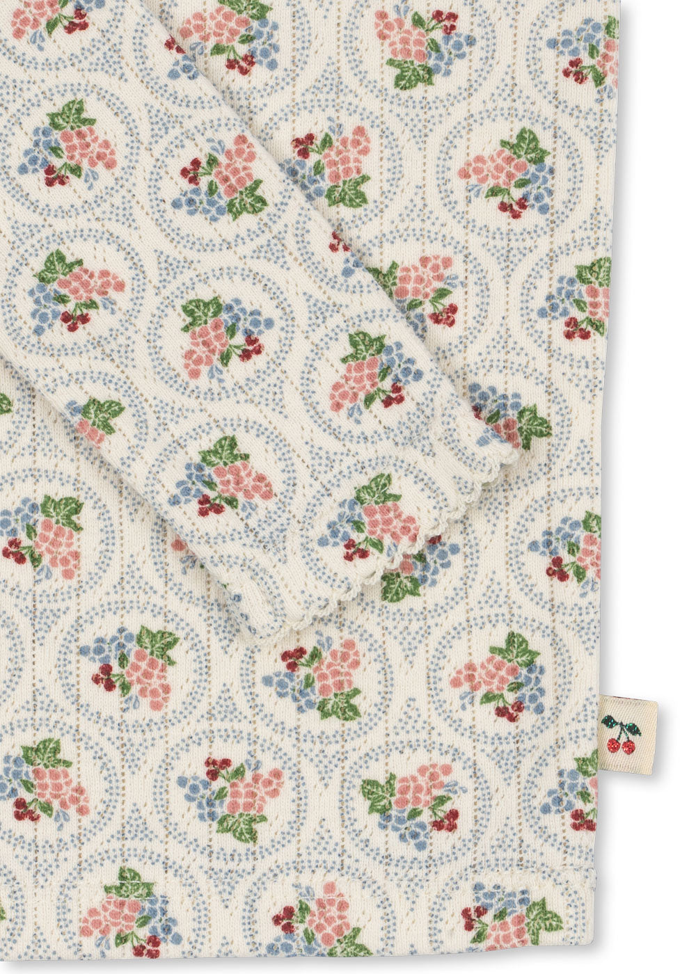 MINNIE Organic Cotton Blouse Verona Blues