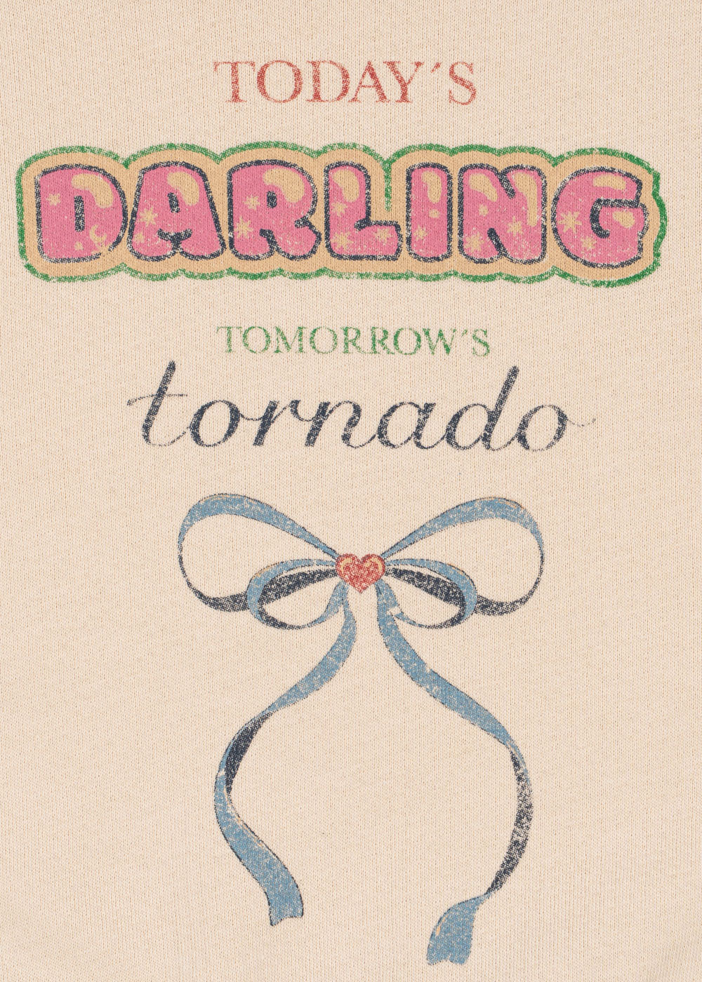 LOUPY LOU Organic Cotton Sweat Shirt Brazillian Sand