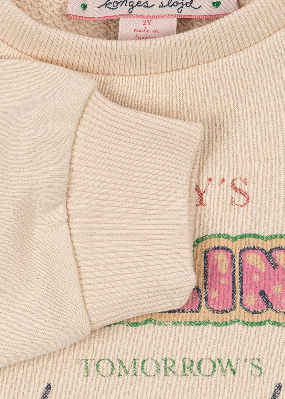 LOUPY LOU Organic Cotton Sweat Shirt Brazillian Sand