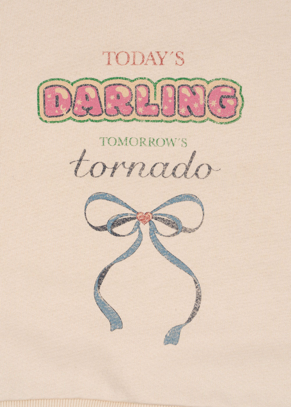 LOUPY LOU Organic Cotton Sweat Shirt Brazillian Sand