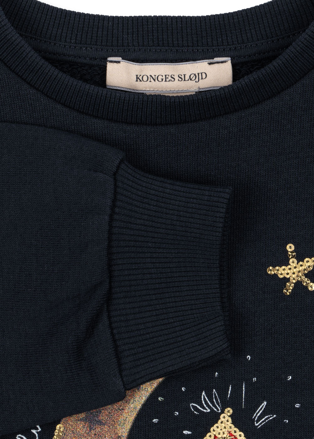 LOUPY LOU Organic Cotton Sweatshirt Dark Navy