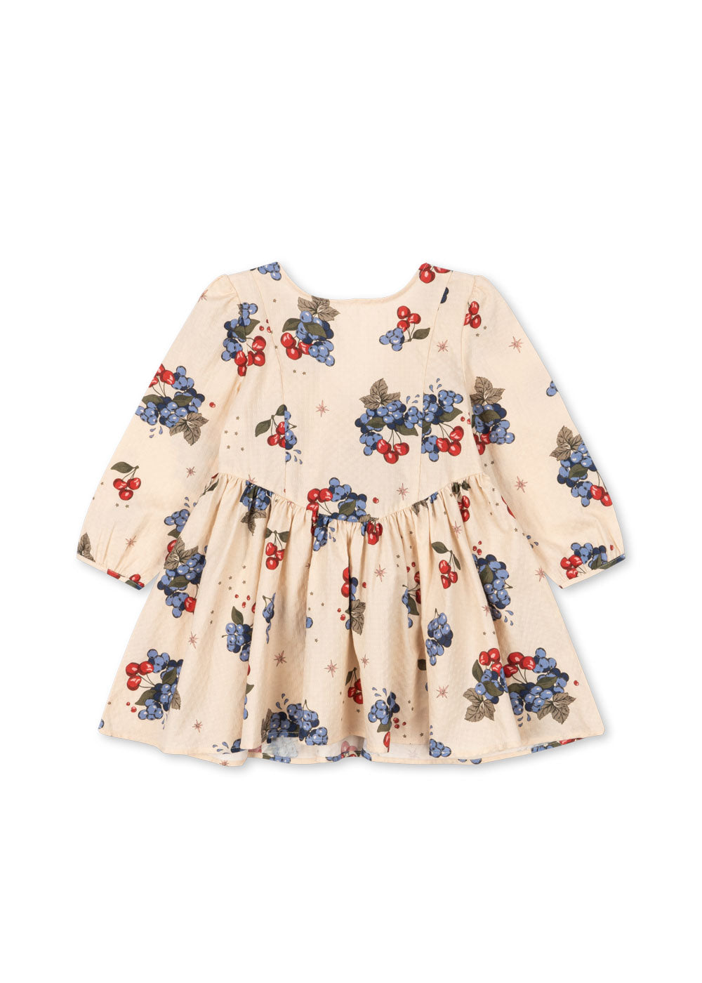 AVI Organic Cotton Long Sleeves Bow Dress