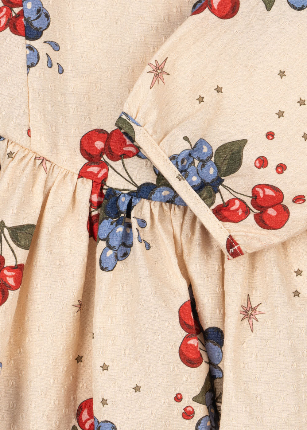 AVI Organic Cotton Long Sleeves Bow Dress