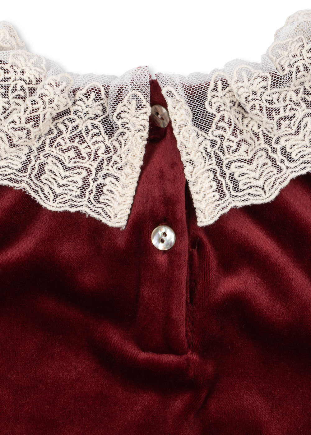 VENOLA Long Sleeves Collar Christmas Holiday Dress Red