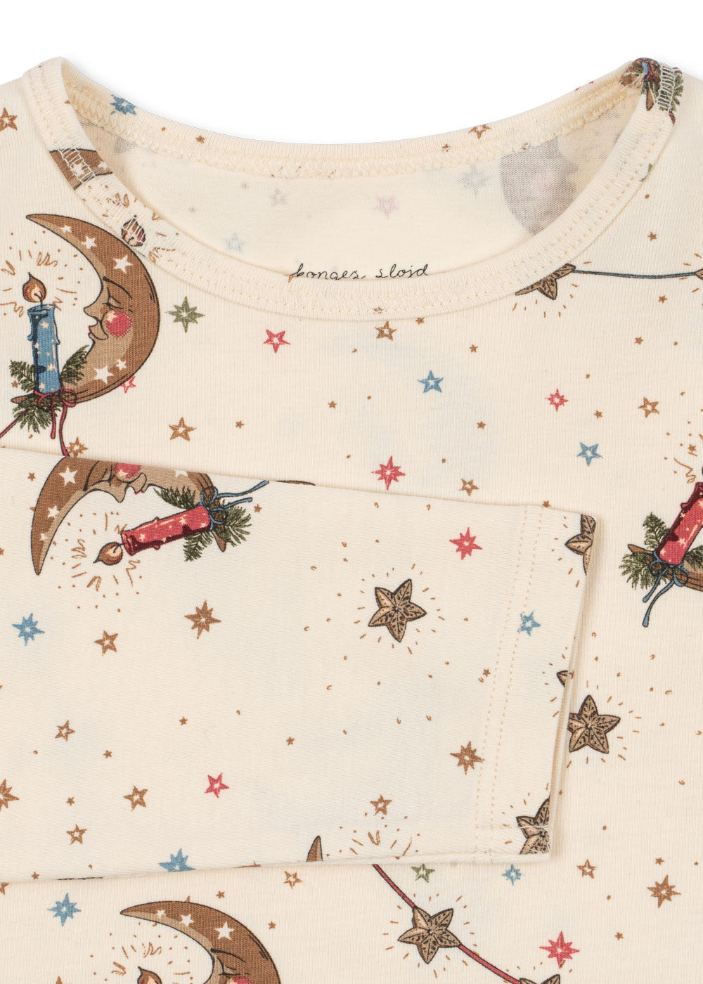 Christmas Kids Organic Cotton Basic Pyjama Blouse Set Luna