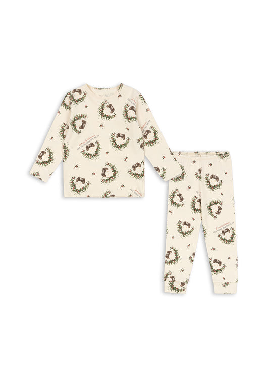 Christmas Kids Organic Cotton Basic Pyjama Blouse Set Gamer