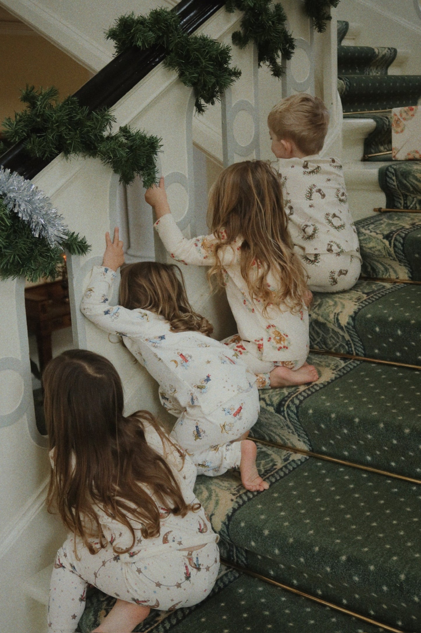 Christmas Kids Organic Cotton Basic Pyjama Blouse Set Gamer