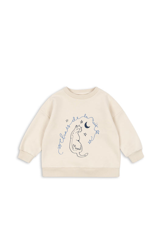 LOU Organic Cotton Long Sleeves Sweatshirt Sand