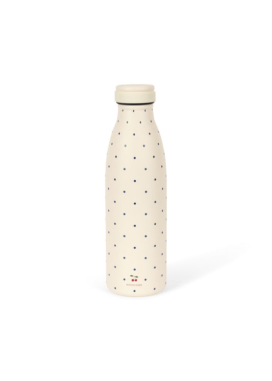 THERMO Bottle 500ml Cherry Dot Navy