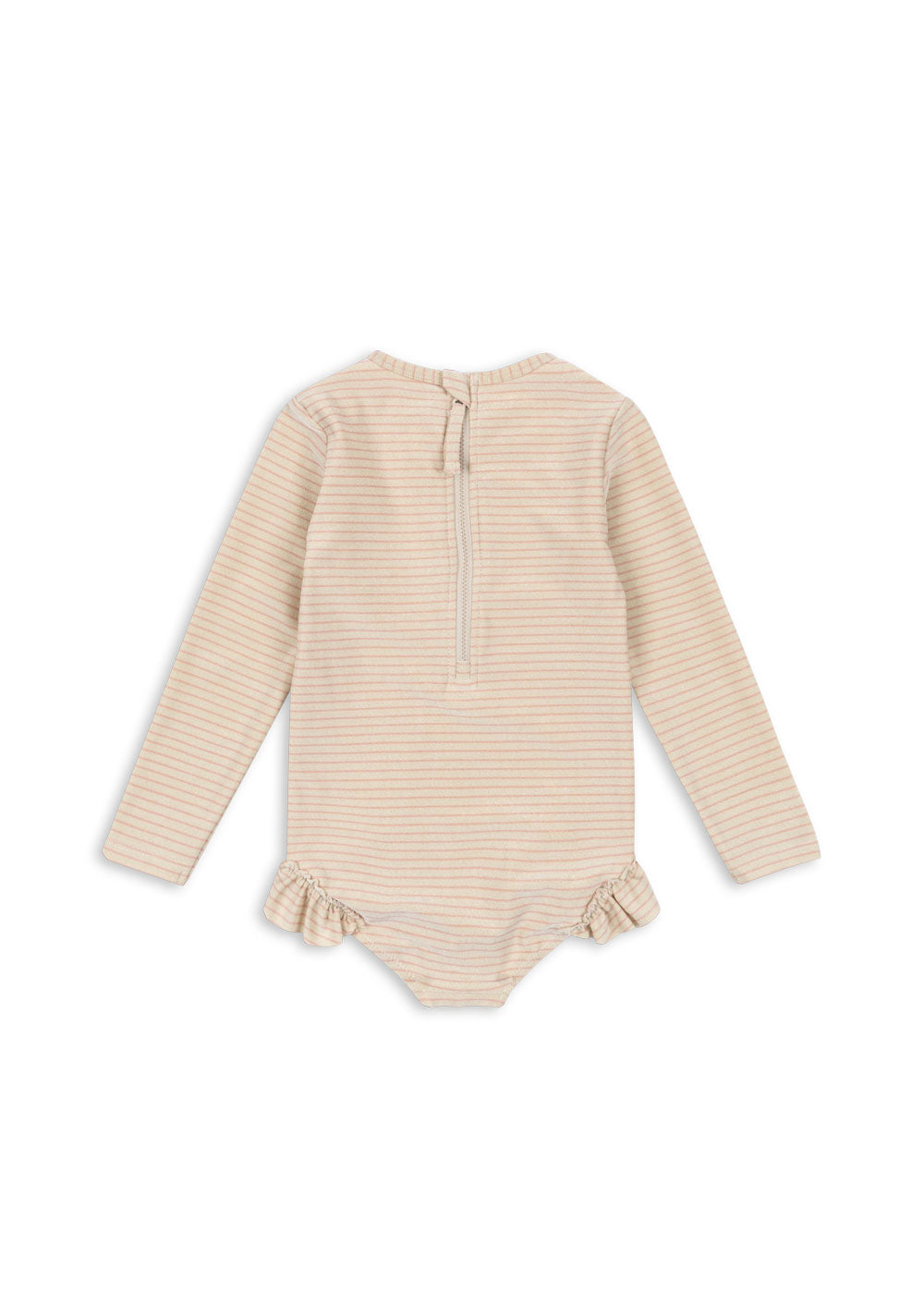 JADE Sequin Long Sleeves Swimsuit Cherry Rose Stripe