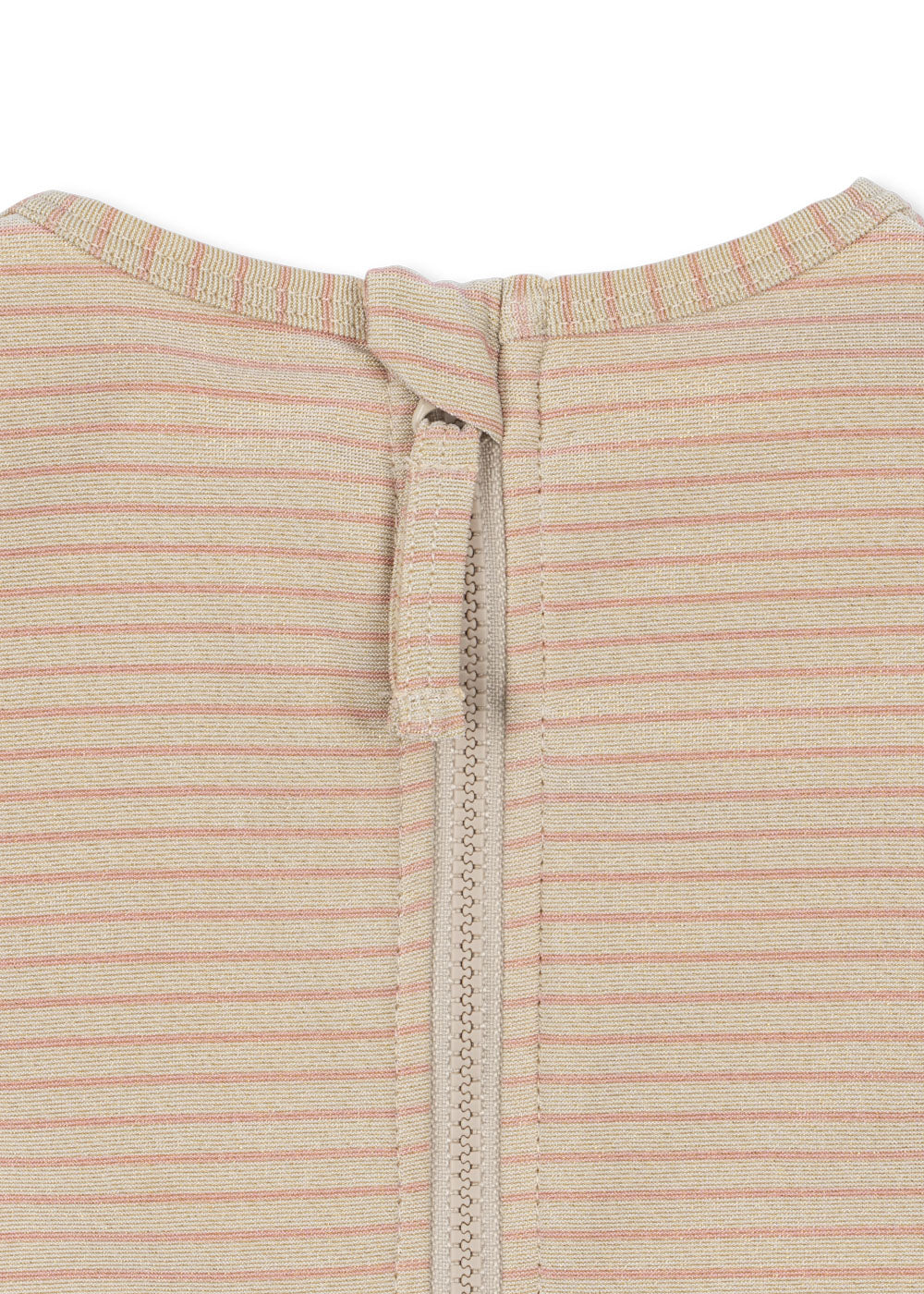 JADE Sequin Long Sleeves Swimsuit Cherry Rose Stripe