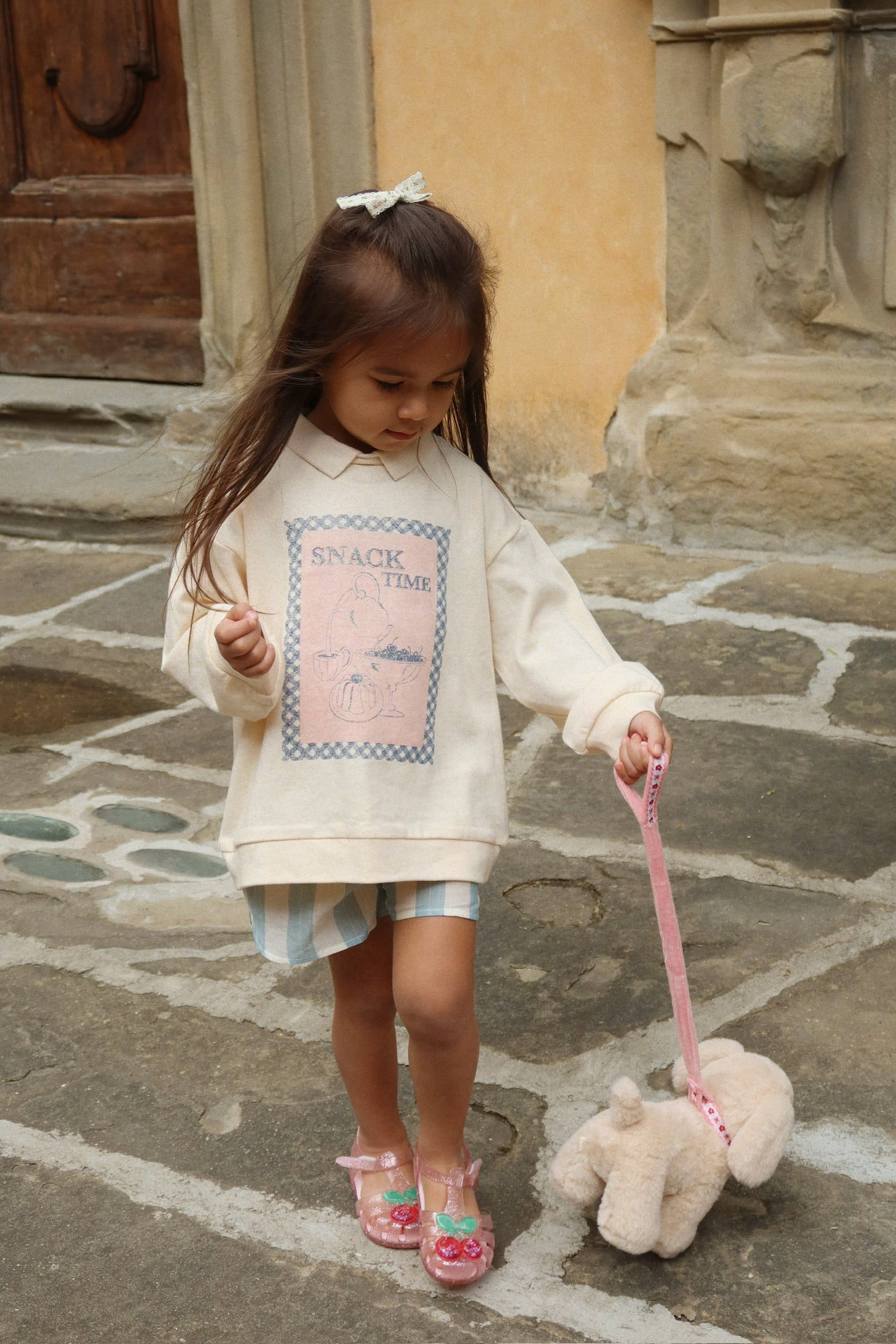 3 Pack ASLI Organic Cotton Striped Summer Shorts Pink